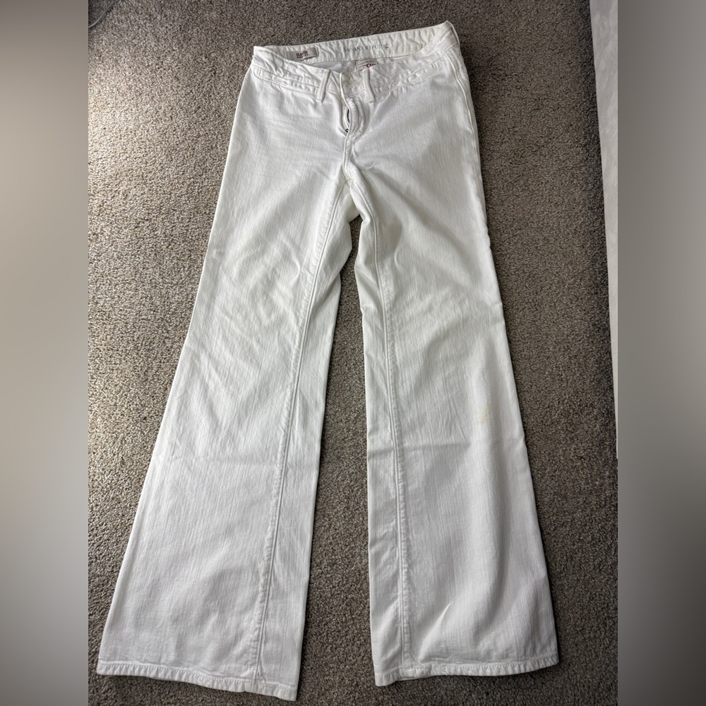 Banana Republic White Jeans